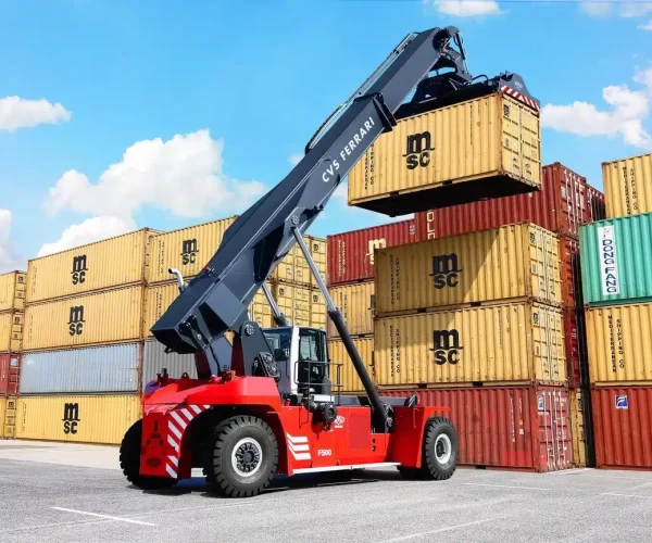 curso operadora de Reach Stacker
